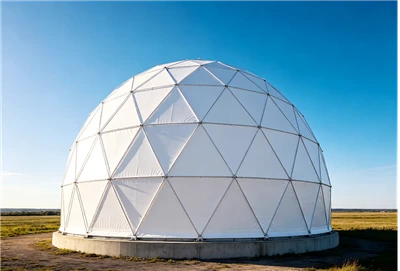 Radome cu cadru spațial de 3,5 metri